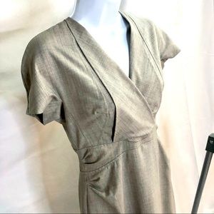 M.M.LaFleur Grey Wool Dress